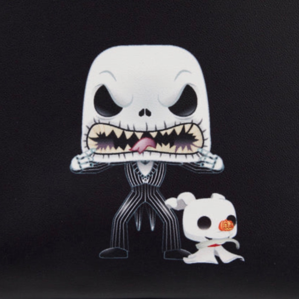 Loungefly Funko Pop! Jack Skellington Glow Mini Backpack - Picture 5 of 6